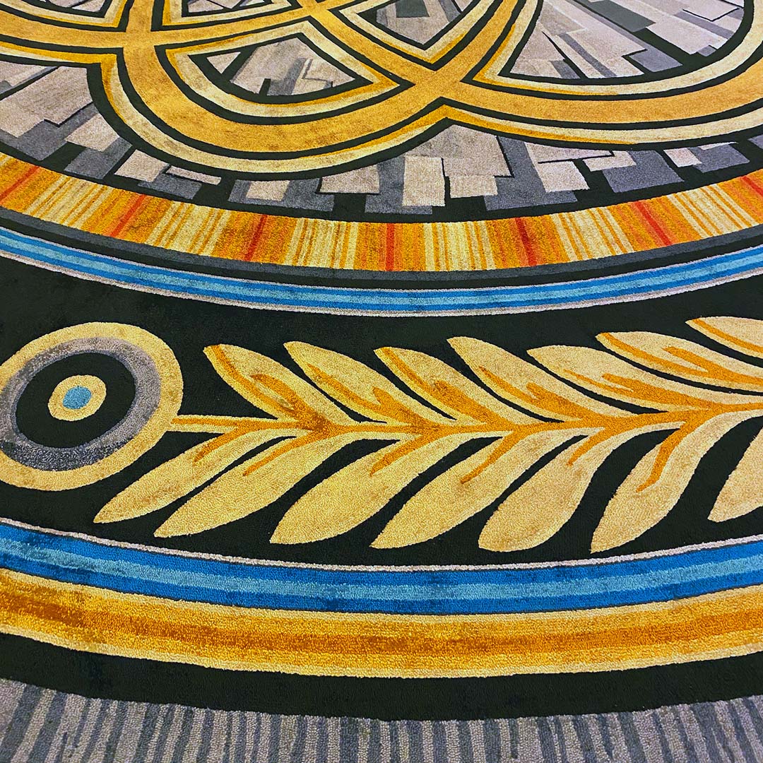 Caesars Palace hotel carpet